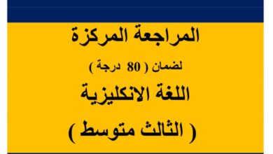 مراجعة المركزة